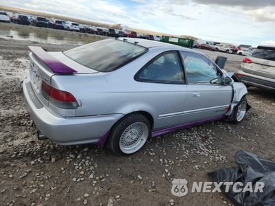 Trzecie zdjęcie samochodu z tyłu: 1998 HONDA CIVIC EX VIN:1HGEJ8149WL126563 - miniatura