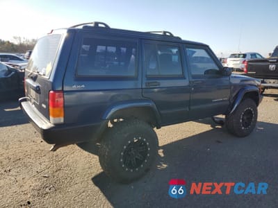 Trzecie zdjęcie samochodu z tyłu: 2000 JEEP CHEROKEE SPORT VIN:1J4FF48S9YL221154 - miniatura