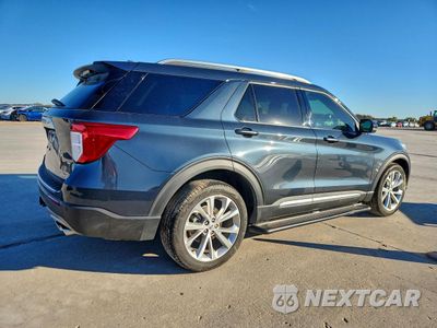 Trzecie zdjęcie samochodu z tyłu: 2023 FORD EXPLORER PLATINUM VIN:1FM5K8HC9PGA10925 - miniatura