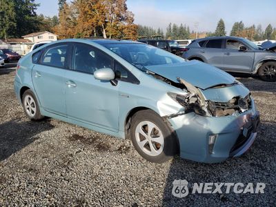 Czwarte zdjęcie samochodu z boku: 2013 TOYOTA PRIUS VIN:JTDKN3DU6D1630484 - miniatura