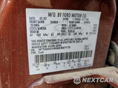 Zdjęcie 12 z 14 samochodu: 2008 FORD F350 SRW SUPER DUTY VIN:1FTWW31R08EB97175 - miniatura