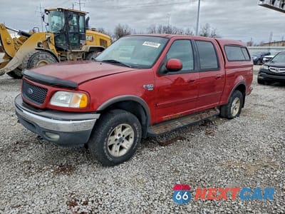 2002 FORD F150 SUPERCREW 1FTRW08L92KD90494 - główne zdjęcie licytacji z USA - miniatura
