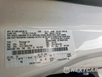 Zdjęcie 12 z 12 samochodu: 2015 FORD FOCUS SE VIN:1FADP3K28FL232050 - miniatura