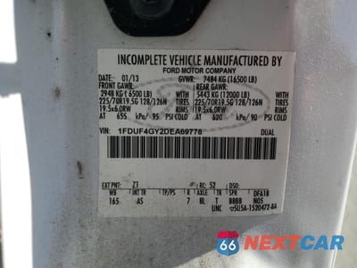 Zdjęcie 13 z 13 samochodu: 2013 FORD F450 SUPER DUTY VIN:1FDUF4GY2DEA69778 - miniatura