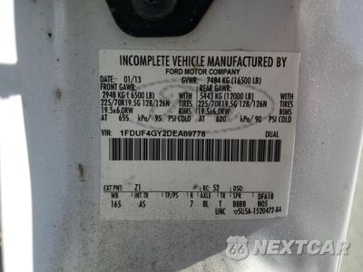Zdjęcie 13 z 13 samochodu: 2013 FORD F450 SUPER DUTY VIN:1FDUF4GY2DEA69778 - miniatura