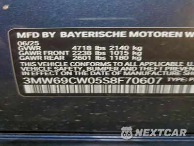 Zdjęcie 12 z 12 samochodu: 2025 BMW 330I VIN:3MW69CW05S8F70607 - miniatura