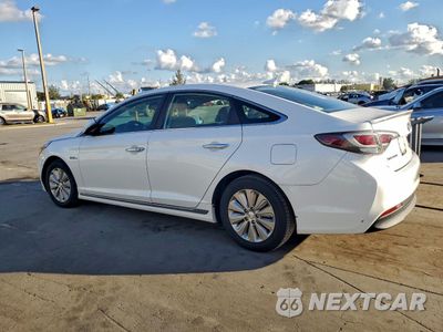 Drugie zdjęcie samochodu z przodu: 2017 HYUNDAI SONATA HYBRID VIN:KMHE24L36HA063179 - miniatura
