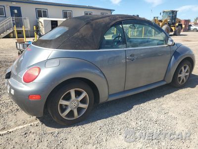 Trzecie zdjęcie samochodu z tyłu: 2004 VOLKSWAGEN NEW BEETLE GLS VIN:3VWCD31Y44M310479 - miniatura