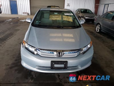 Piąte zdjęcie samochodu w środku: 2012 HONDA CIVIC HYBRID L VIN:JHMFB4F37CS002767 - miniatura