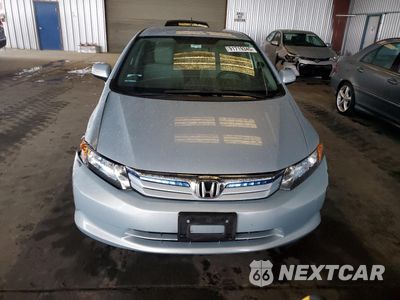 Piąte zdjęcie samochodu w środku: 2012 HONDA CIVIC HYBRID L VIN:JHMFB4F37CS002767 - miniatura