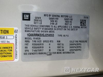 Zdjęcie 13 z 14 samochodu: 2016 GMC ACADIA SLT-1 VIN:1GKKRRKD2GJ259553 - miniatura