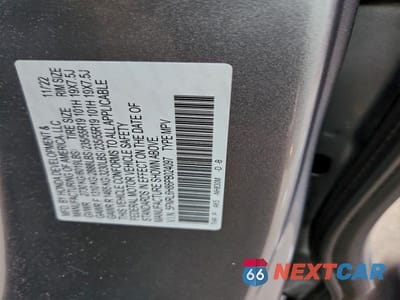 Zdjęcie 14 z 14 samochodu: 2023 HONDA ODYSSEY TOURING VIN:5FNRL6H86PB024097 - miniatura