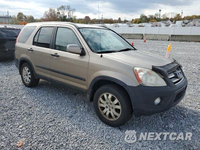 Czwarte zdjęcie samochodu z boku: 2006 HONDA CR-V EX VIN:SHSRD78836U441879 - miniatura