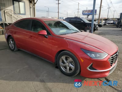 Czwarte zdjęcie samochodu z boku: 2021 HYUNDAI SONATA SE VIN:5NPEG4JA7MH094242 - miniatura
