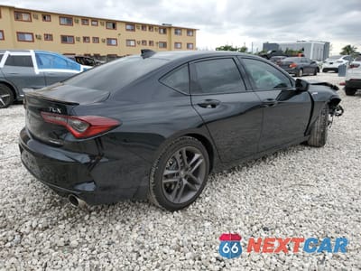 Trzecie zdjęcie samochodu z tyłu: 2025 ACURA TLX A-SPEC VIN:19UUB6F54SA003743 - miniatura