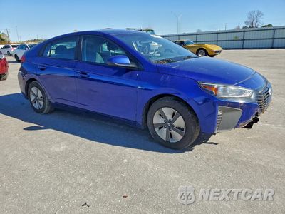 Czwarte zdjęcie samochodu z boku: 2019 HYUNDAI IONIQ BLUE VIN:KMHC65LC5KU113612 - miniatura