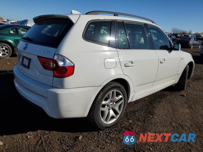 Trzecie zdjęcie samochodu z tyłu: 2006 BMW X3 3.0I VIN:WBXPA93476WG86743 - miniatura