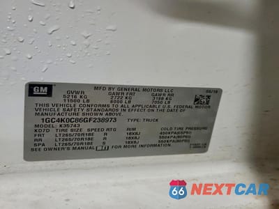 Zdjęcie 12 z 14 samochodu: 2016 CHEVROLET SILVERADO K3500 LTZ VIN:1GC4K0C86GF238973 - miniatura