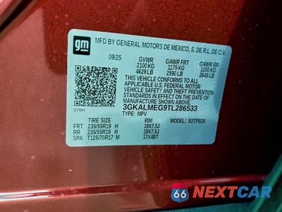 Zdjęcie 13 z 13 samochodu: 2026 GMC TERRAIN ELEVATION VIN:3GKALMEG9TL286533 - miniatura