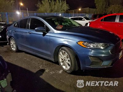 Czwarte zdjęcie samochodu z boku: 2019 FORD FUSION SE VIN:3FA6P0HD9KR200378 - miniatura