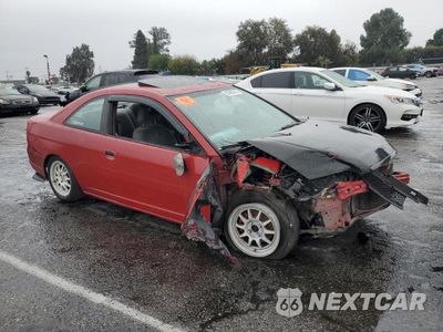 Czwarte zdjęcie samochodu z boku: 2002 HONDA CIVIC EX VIN:1HGEM22902L010662 - miniatura