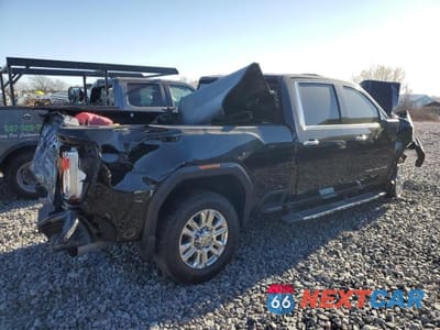 Trzecie zdjęcie samochodu z tyłu: 2022 GMC SIERRA K3500 DENALI VIN:1GT49WEY0NF161963 - miniatura