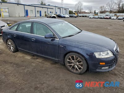 Czwarte zdjęcie samochodu z boku: 2010 AUDI A6 PREMIUM PLUS VIN:WAUFGAFBXAN063970 - miniatura