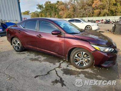 Czwarte zdjęcie samochodu z boku: 2021 NISSAN SENTRA SV VIN:3N1AB8CV6MY223226 - miniatura