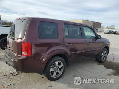 Trzecie zdjęcie samochodu z tyłu: 2013 HONDA PILOT EXL VIN:5FNYF4H50DB030342 - miniatura