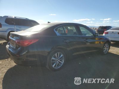 Trzecie zdjęcie samochodu z tyłu: 2015 INFINITI Q50 BASE VIN:JN1BV7AR1FM406146 - miniatura