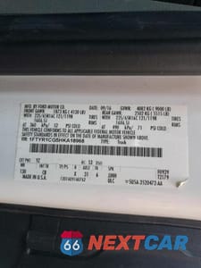 Zdjęcie 13 z 13 samochodu: 2017 FORD TRANSIT T-250 CARGO ** R & D * PRI FLEET ** VIN:1FTYR1CG5HKA18968 - miniatura