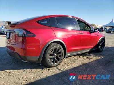 Trzecie zdjęcie samochodu z tyłu: 2024 TESLA MODEL X VIN:7SAXCBE50RF441022 - miniatura