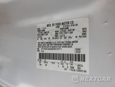 Zdjęcie 12 z 12 samochodu: 2011 FORD RANGER SUPER CAB VIN:1FTKR1EE6BPB15771 - miniatura