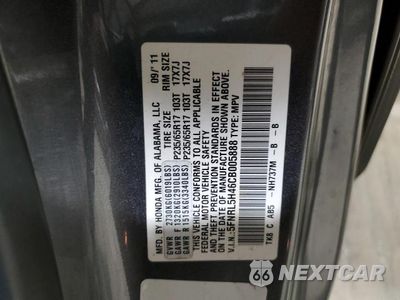 Zdjęcie 13 z 13 samochodu: 2012 HONDA ODYSSEY EX VIN:5FNRL5H46CB005888 - miniatura