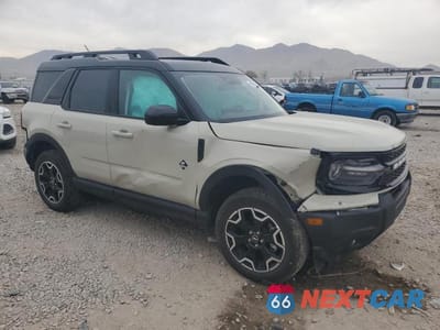 Czwarte zdjęcie samochodu z boku: 2025 FORD BRONCO SPORT OUTER BANKS VIN:3FMCR9CN5SRE69470 - miniatura