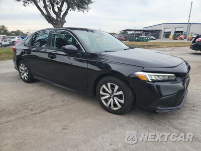 Czwarte zdjęcie samochodu z boku: 2022 HONDA CIVIC LX VIN:2HGFE2F26NH563350 - miniatura