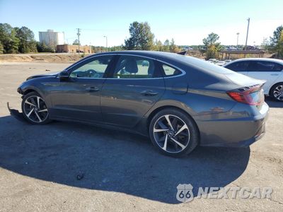 Drugie zdjęcie samochodu z przodu: 2022 HYUNDAI SONATA SEL PLUS VIN:KMHL44J20NA210703 - miniatura