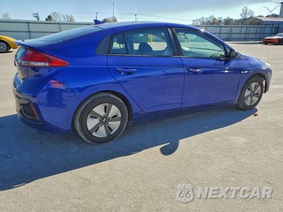 Trzecie zdjęcie samochodu z tyłu: 2019 HYUNDAI IONIQ BLUE VIN:KMHC65LC5KU113612 - miniatura