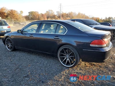 Drugie zdjęcie samochodu z przodu: 2007 BMW 750 VIN:WBAHN83537DT68943 - miniatura