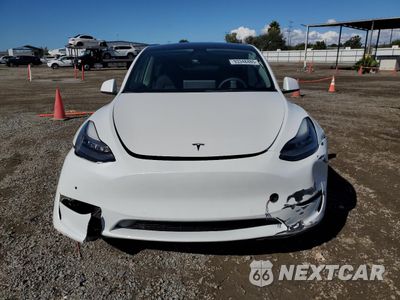 Piąte zdjęcie samochodu w środku: 2021 TESLA MODEL Y VIN:5YJYGDEE2MF087319 - miniatura