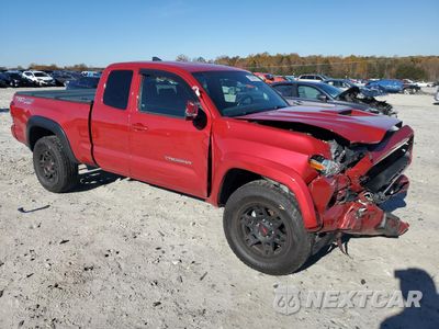 Czwarte zdjęcie samochodu z boku: 2017 TOYOTA TACOMA ACCESS CAB VIN:5TFSZ5AN5HX100958 - miniatura
