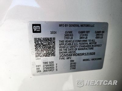 Zdjęcie 14 z 17 samochodu: 2025 CHEVROLET SUBURBAN K1500 PREMIER VIN:1GNS6FRD6SR121928 - miniatura