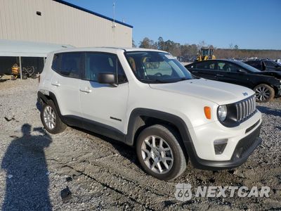 Czwarte zdjęcie samochodu z boku: 2023 JEEP RENEGADE LATITUDE VIN:ZACNJDB16PPP13082 - miniatura