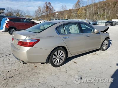 Trzecie zdjęcie samochodu z tyłu: 2014 HONDA ACCORD EXL VIN:1HGCR2F8XEA029617 - miniatura