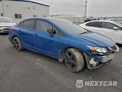 Czwarte zdjęcie samochodu z boku: 2014 HONDA CIVIC LX VIN:2HGFB2F51EH511630 - miniatura