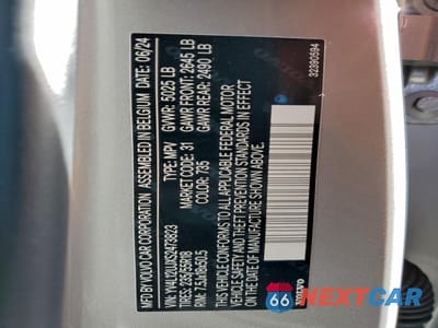 Zdjęcie 13 z 13 samochodu: 2025 VOLVO XC40 CORE VIN:YV4L12UJXS2473823 - miniatura