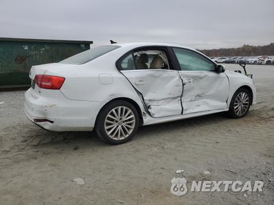 Trzecie zdjęcie samochodu z tyłu: 2015 VOLKSWAGEN JETTA SE VIN:3VWD17AJ6FM231986 - miniatura