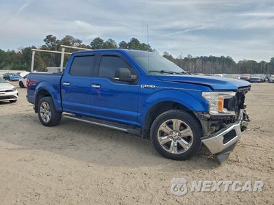 Czwarte zdjęcie samochodu z boku: 2018 FORD F150 SUPERCREW VIN:1FTEW1E58JFA59603 - miniatura