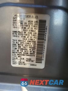 Zdjęcie 13 z 13 samochodu: 2013 NISSAN ROGUE S VIN:JN8AS5MV7DW642076 - miniatura