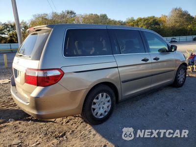 Trzecie zdjęcie samochodu z tyłu: 2007 HONDA ODYSSEY LX VIN:5FNRL38287B117715 - miniatura